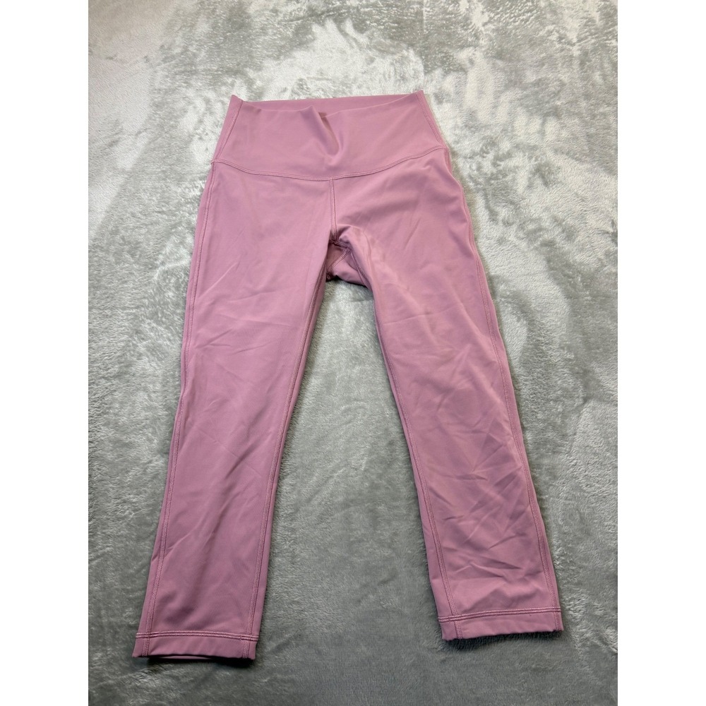 Lululemon‎ Size 9 Wunder Under Crop Leggings 21" Pink